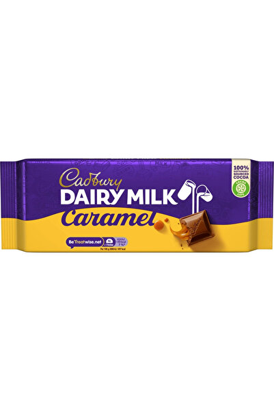 Cadbury شوكولاتة ديري ميلك بالكراميل - 180 جرامًا - عبوة من قطعتين
