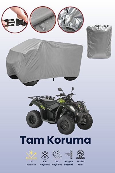 dokaca Grey Kymco Mxu 300 Atv Cover, Atv Protective Cover