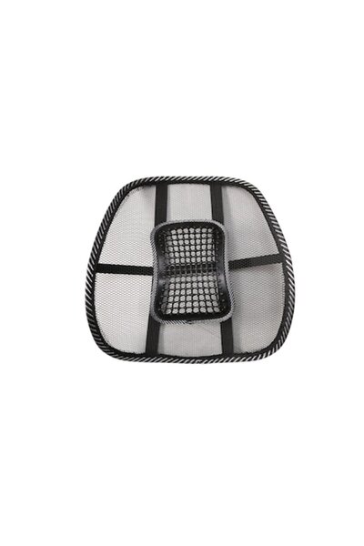 AS SEEN ON TV Suport lombar metalic pentru scaun, negru