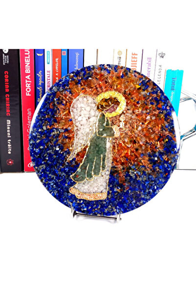 Elvero Angel of Hope, decoration made of natural semi-precious stones