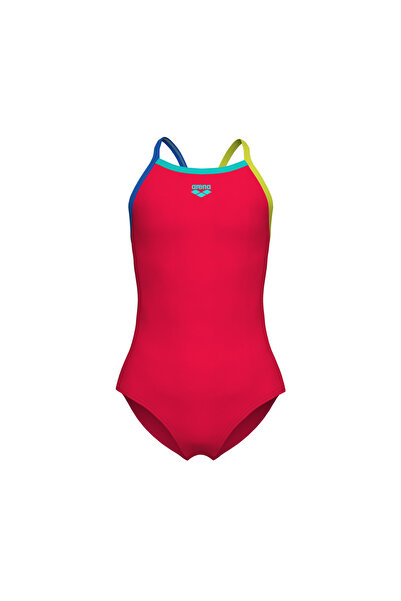ARENA Girl's Swimsuit Light Drop Solid Girl's Swimsuit
