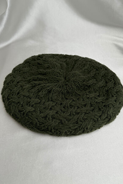 Modex Fluffy Knit Pattern Casual Soft Beanie