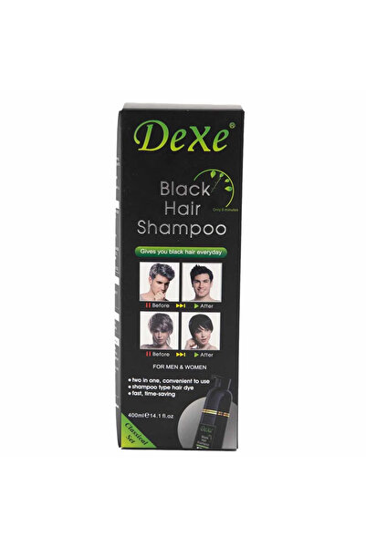 Dexe Black Hair Dye Shampoo 400 ML