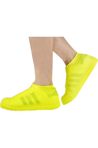 JZS Waterproof Silicone Non-Slip Reusable Overshoes Rain Shoe Covers