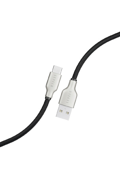 Levelo كابل USB-A إلى USB-C MFi بطول 1.1 متر