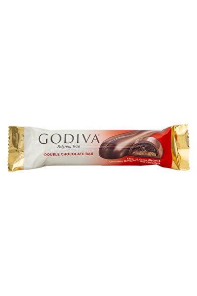 Godiva لوح شوكولاتة مزدوج من بلجيكا ١٩٢٦ مع طبقة من بسكويت الكاكاو - ٣٥ غرامًا - عبوة من ٣ قطع