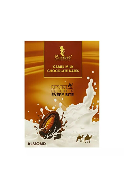 Carter's Carters Almond and Camel Milk Chocolate Dates- 200gms Pack of 2