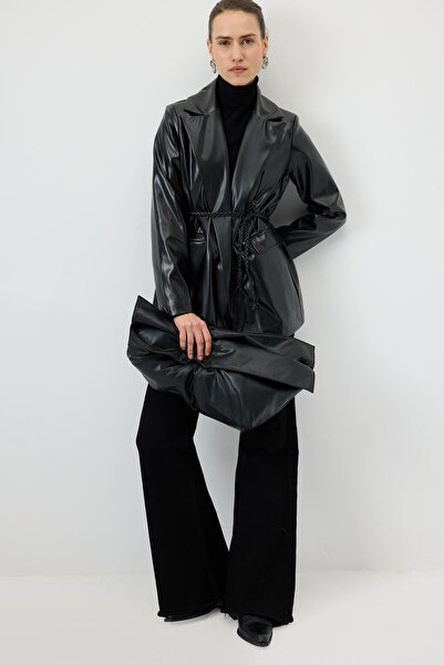 Touché Privé LEATHER BLAZER JACKET