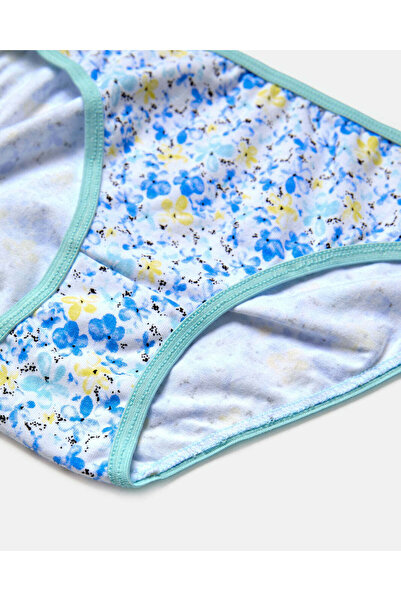 REDTAG Senior Girls Assorted Bikini Brief Set (Pack of 5)