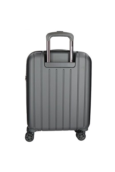 Movom Expandable ABS cabin trolley Wood, anthracite, 55x40x20 cm