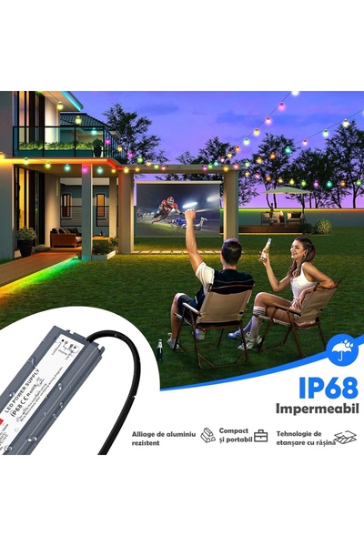 LEDIGANT Slim Power Supply, Outdoor IP68, 24V, 4.1A, 100W