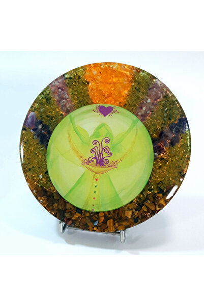 Elvero Archangel Ariel orgone decoration made of natural stones