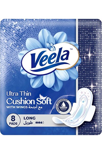 VEELA فوط صحية ناعمة ورقيقة للغاية للنساء - ناعمة للغاية، قابلة للتنفس، مانعة...