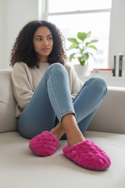 GEZER Soft Non-Slip Sole Plush Soft Home Slippers