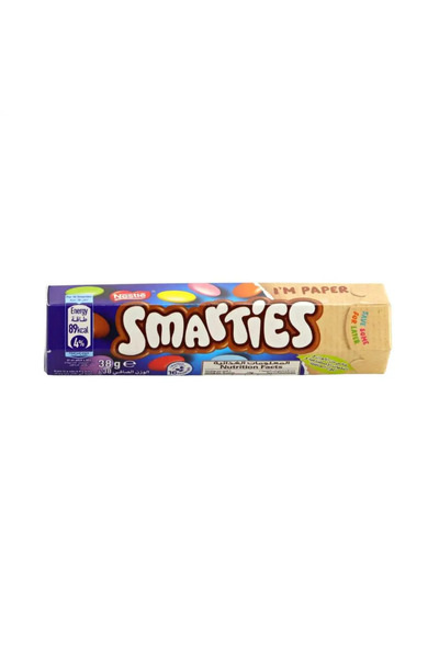Nestle Smarties Tube Assorted Chocolate Shots, 38 gm Pack of 3