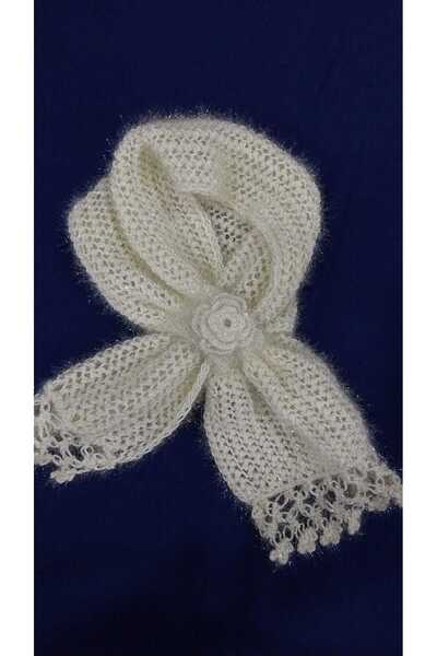 Papatyam 90 X 20 //Scarf//Knitted from Glitter Yarn //Needlework// Neck Warmer