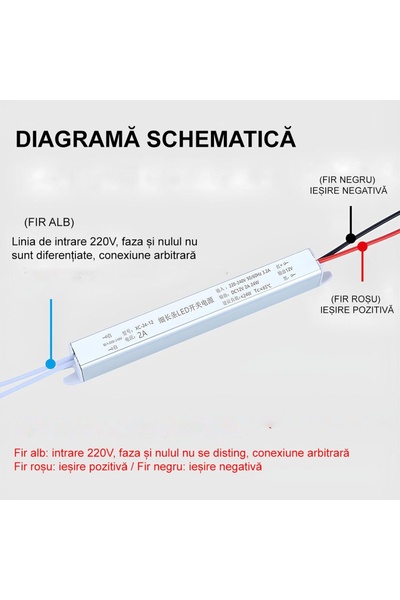 LEDIGANT Ultra Slim Power Supply, Indoor, 24V, 1.5A, 36W