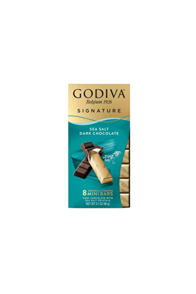 Godiva شوكولاتة بلجيكية داكنة بنكهة ملح البحر مميزة لعام ١٩٢٦، مغلفة بشكل فردي - عبوة من قطعتين، ٩٠ غرام