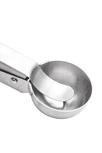 Generic Stainless steel ice cream scoop, silver, 18.8 x 5 cm