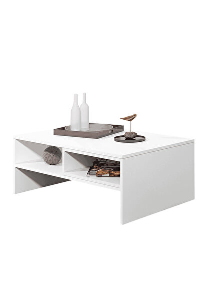 DacEnergy Coffee table 90, white, LINDY