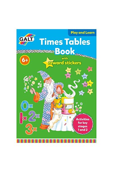 Galt Carte cu activitati si abtibilduri - Tabla inmultirii