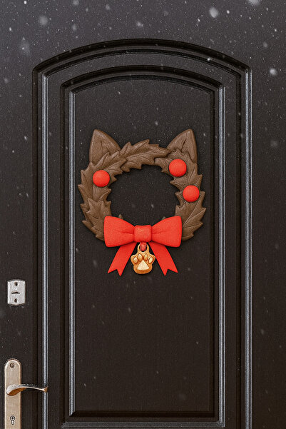 Epic Crafting Coroană de Crăciun 21 cm – Ornament Premium pentru Ușă & Decor ...