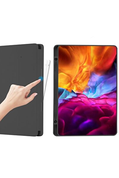 SKYDDAR INNOVATION Tablet case for Samsung Galaxy Tab A7 10.4 2020, Pencil holder, Flex Trifold, sticker set, Pink