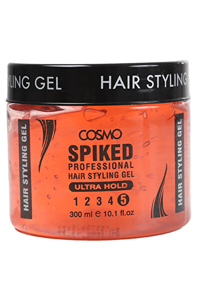 Cosmo Ultra Hold No.5 Clear Spiked Professional Hair Styling Gel (300ml)