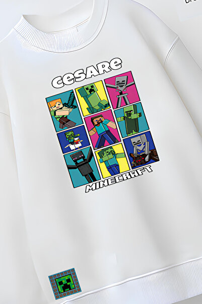 Belya Kids Wear Φούτερ Min2 Design από βαμβακερό ύφασμα oversized νήματα για αγόρια