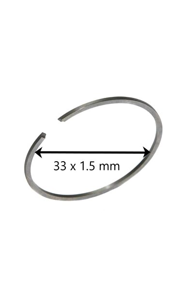 BLACK Segmenti 33 x 1.5 mm pentru drujba, motocoasa, Powerx