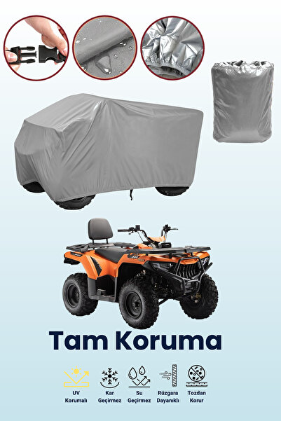 dokaca Gray Apachi T.Ulpar 300 Atv Cover, Atv Protective Cover