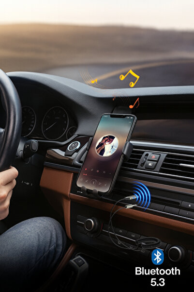 Concord Usb Wireless Bluetooth Araç Kiti Hifi Stereo Ses Alıcısı Aux 3.5mm Jack Bluetooth 5.3
