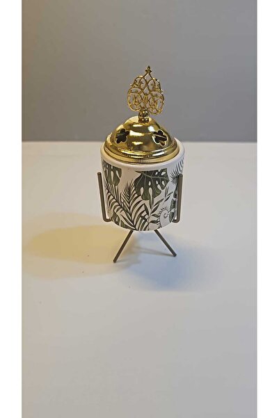 Rd Ceramic incense burner with a modern and attractive design