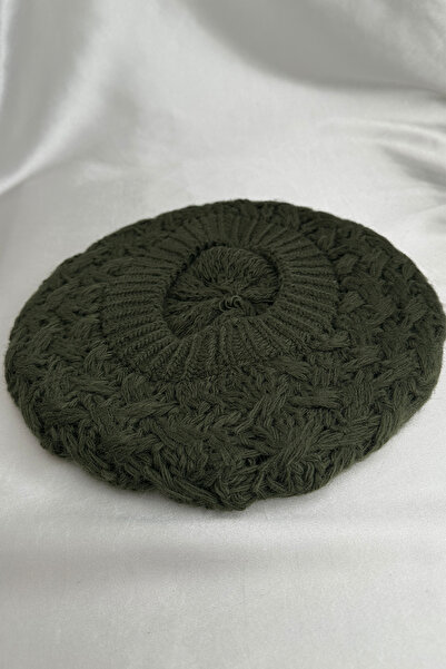 Modex Fluffy Knit Pattern Casual Soft Beanie