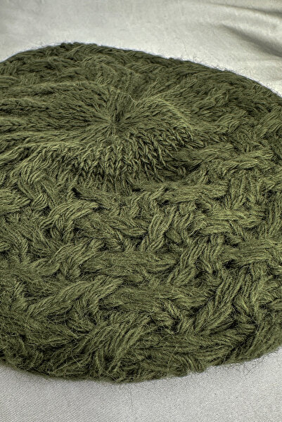 Modex Fluffy Knit Pattern Casual Soft Beanie