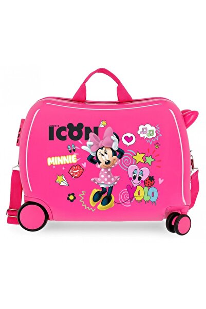 Disney ABS travel suitcase, 4 wheels, Minnie Icon, 50x38x20 cm