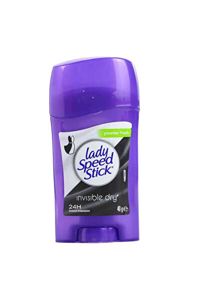 Lady Speed Stick Powder Fresh, Invisible Dry Deodorant Antiperspirant- 40gms