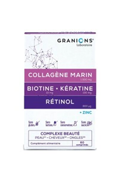 Granions Complex food supplement for skin, hair and nails, Complexe Beaute, Granions, 60 tablets