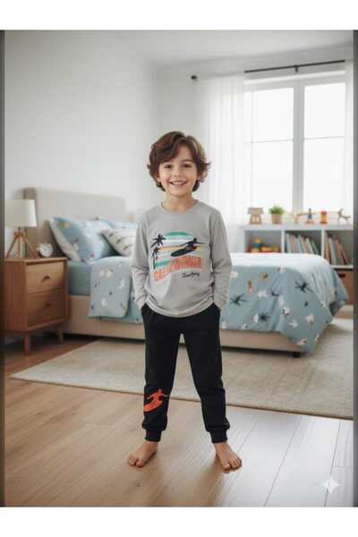 dolaş kids طقم بيجامة للأولاد