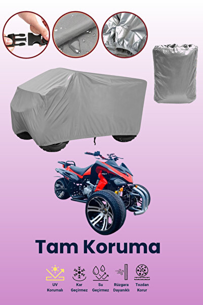 dokaca غطاء دراجة رباعية رمادي من نوع بوموتو/جينلينج كوبرا آر إس 250 سي سي، غ...