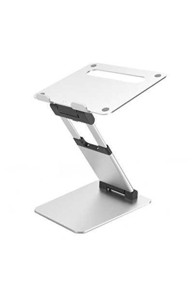Generic Adjustable Aluminum Laptop Stand 11 - 17 inch Silver