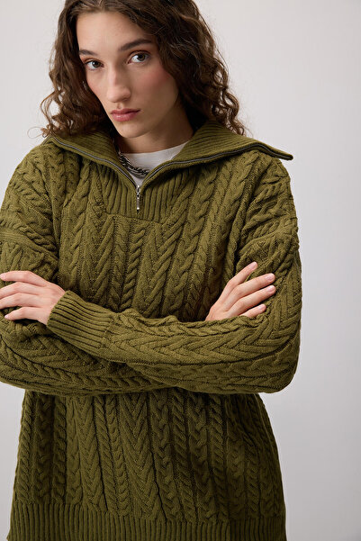 Touché Privé ΠΛΕΚΤΟ ΠΟΥΛΟΒΕΡ με φερμουάρ