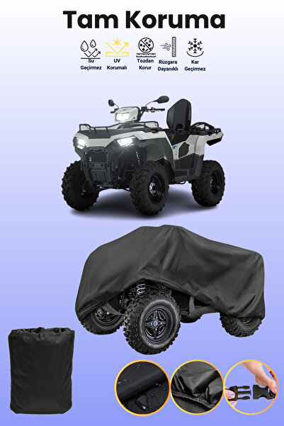 dokaca غطاء بلاك بولاريس سبورتسمان 570 فورست للدراجات الرباعية، غطاء واقي للد...