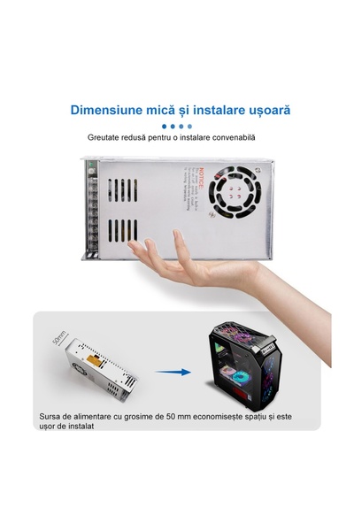 LEDIGANT Power Supply, IP20, 24V, 10.4A, 250W