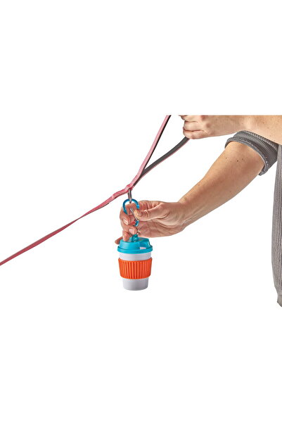 Brightkins Recipient portabil pentru hrana caini - Cana de cafea