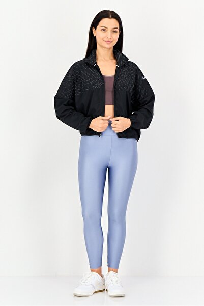 Nike Women Sportswear Fit Long Sleeve Running Jacket, Black