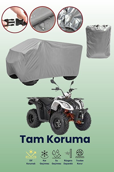 dokaca Gray Mondial Terra Lander 200 Atv Tarpaulin, Atv Protective Cover