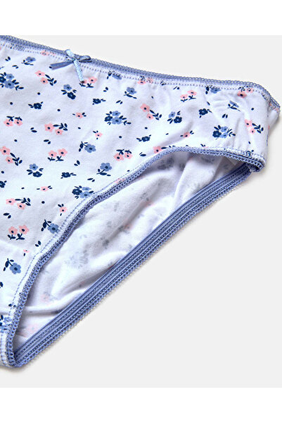 REDTAG Senior Girls Assorted Bikini Brief Set (Pack of 5)