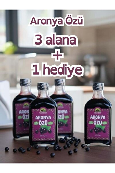 Taze Dükkan Aronya Özü 3 Adet Alana 1 Adet Hediye