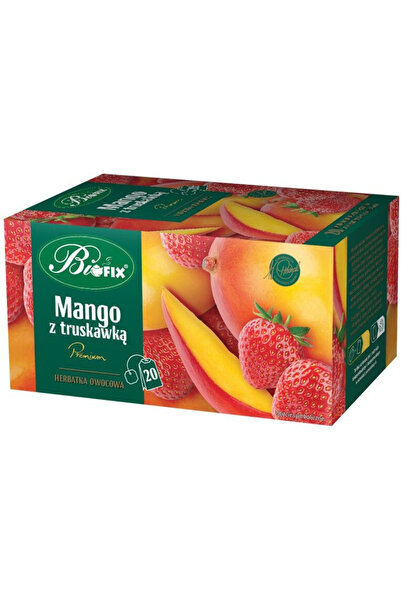 Bifix Ceai Premium Mango,Capsuni (plicuri), Fara Zahar, 40g